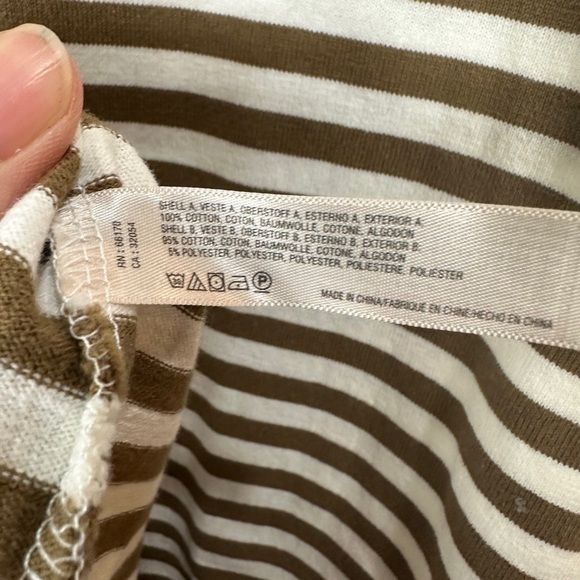 Saturday Sunday‎ by Anthropologie multi color striped cotton max dress sz S - Picture 3 of 5